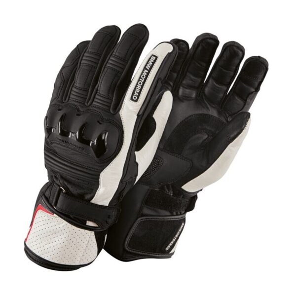 Luvas ProRace BMW Motorrad - Unissexo - Branco, Preto