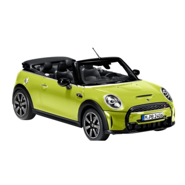 Miniatura MINI Cooper S Convertível - Unissexo - Amarelo