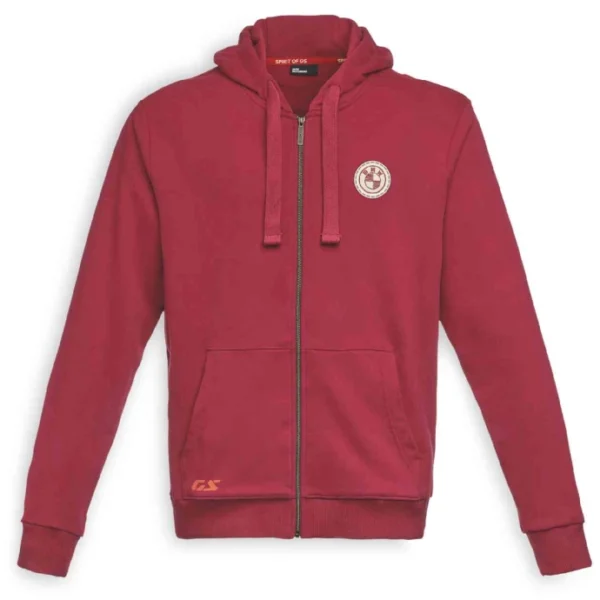 Zip Hoodie Spirit of GS BMW Motorrad - Homem - Vermelho Escuro