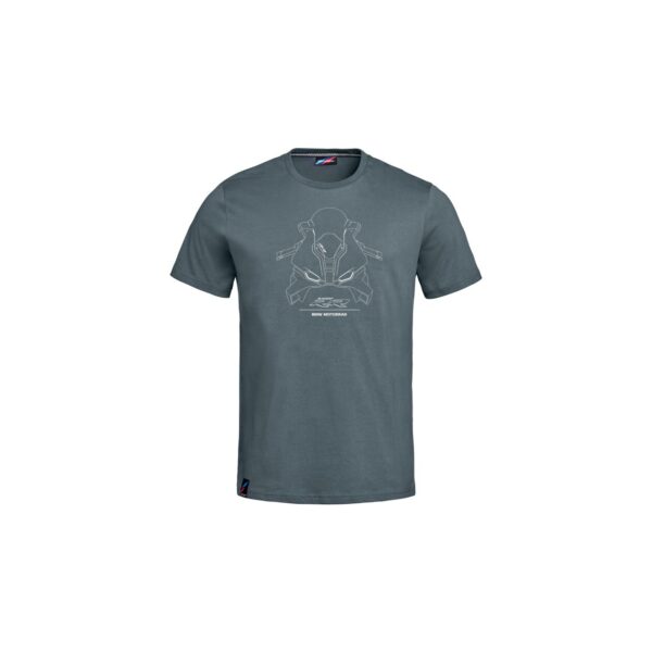 T-shirt RR BMW Motorrad - Homem - Azul